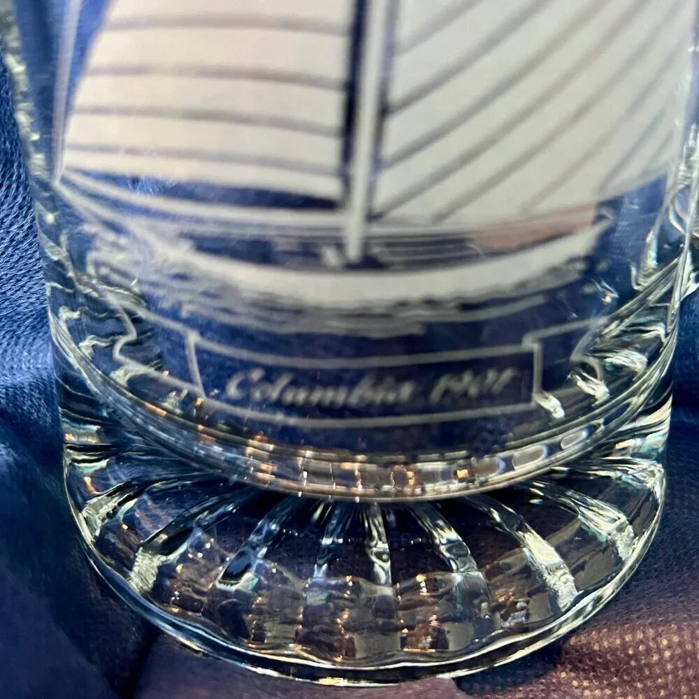 Vintage Old Spice Beer Stein W Germany With Pewter Lid Etched Sailboat